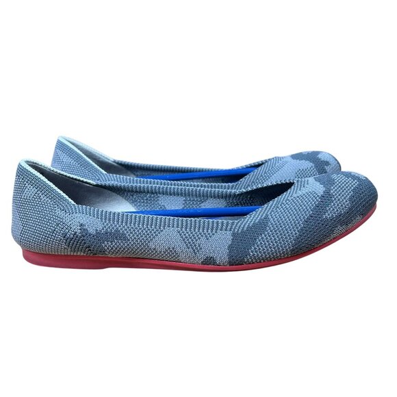 Rothy's The Flat Slip-On Shoes Women's Size 7 in Retired Gray Camo - Picture 1 of 10